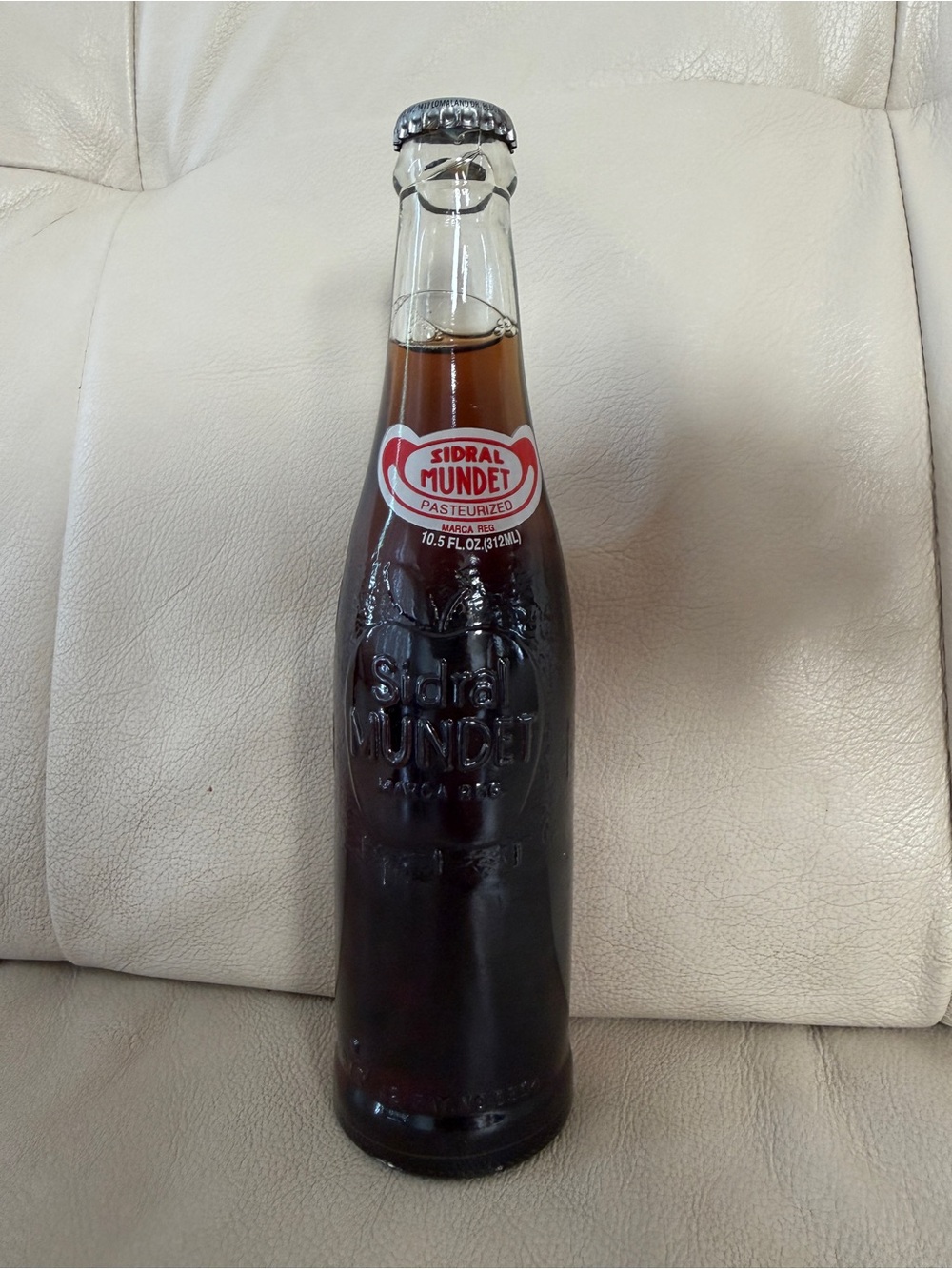 Sidral Mundet, a popular Mexican apple-flavored soda
